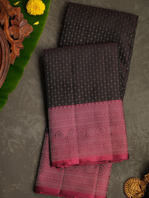 Coimbatore Soft Silk Black Saree