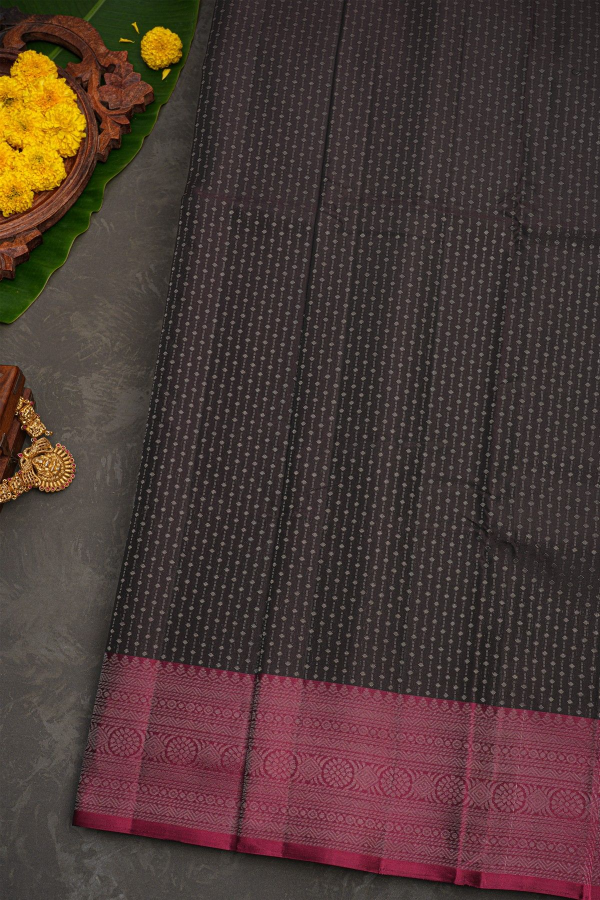 Coimbatore Soft Silk Black Saree