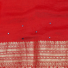 Fancy Organza Navy Blue Saree