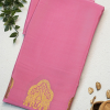 Mysore Crepe Pink Saree