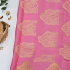 ms-103 Mysore Crepe Pink Saree